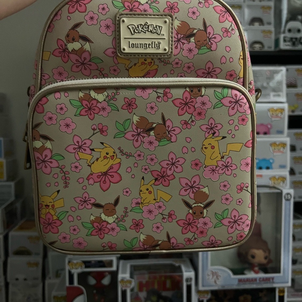 Pikachu and eevee mini backpack